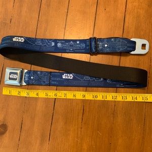 Star Ware belt made of seat belt material